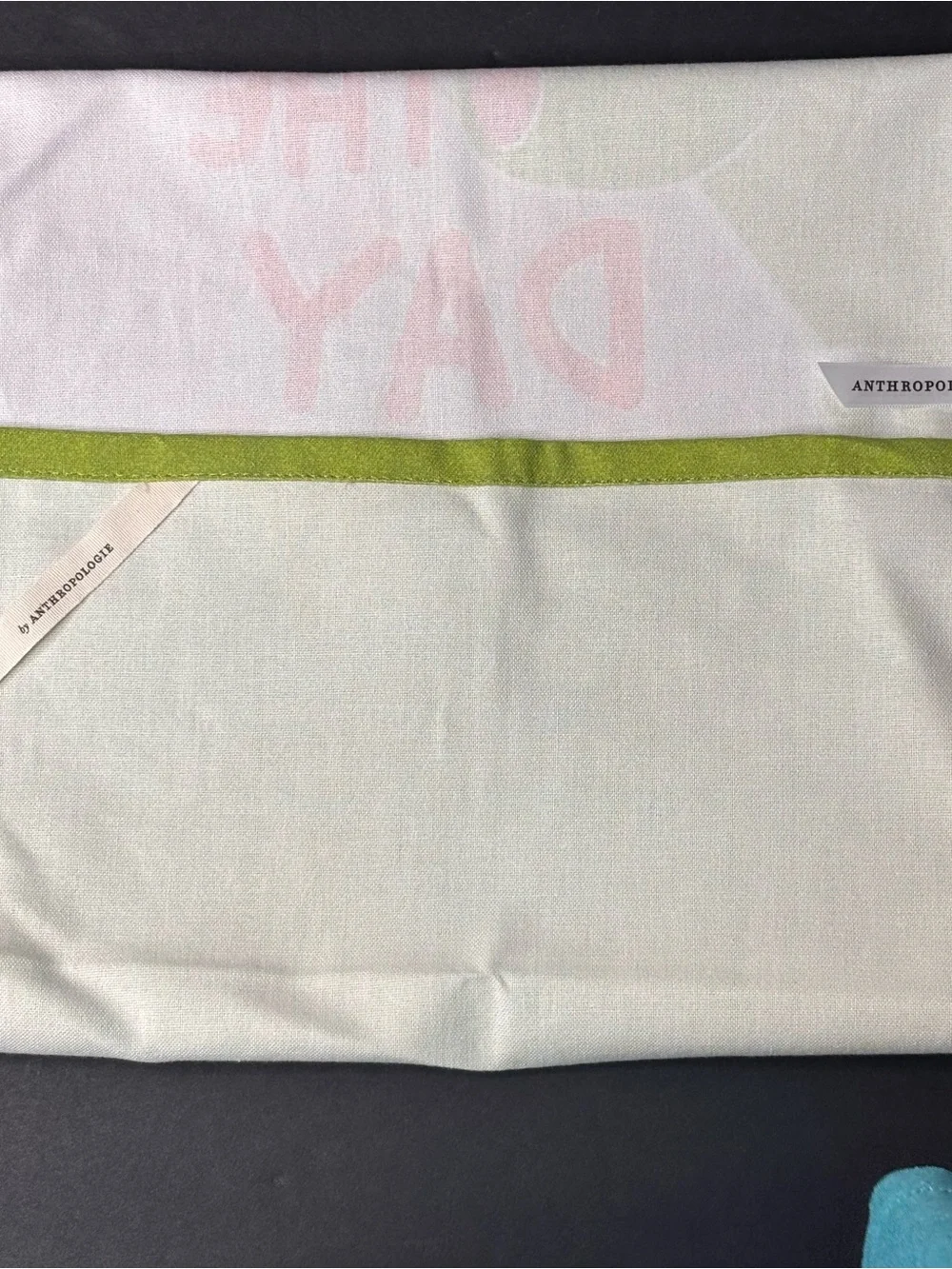 NWT Anthropologie Soup Of The Day Bar Dish Towel 24” X 12”